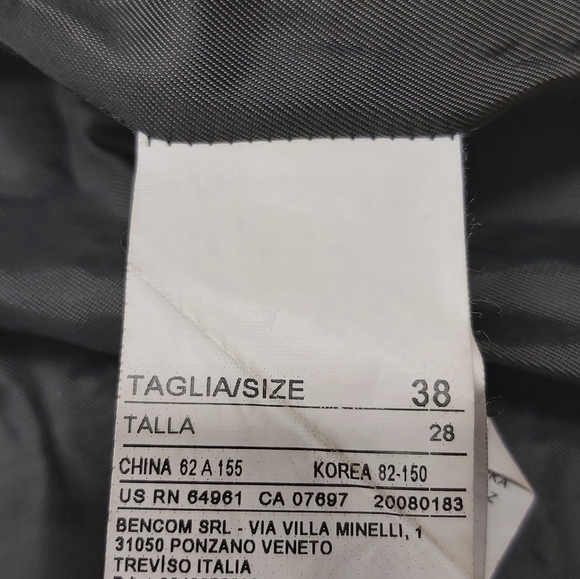 Sisley wool womans jacket size 38 - XS slim - Picture 3 of 3